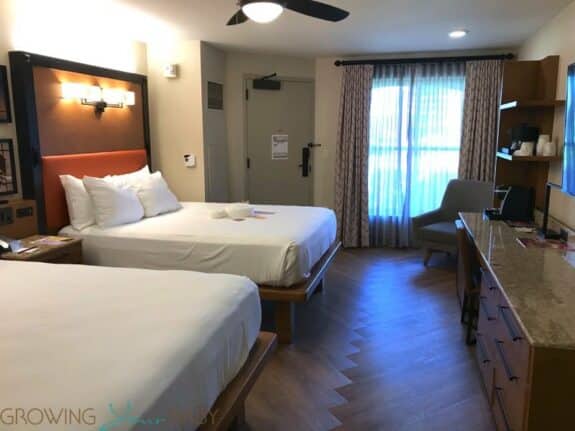 Walt Disney World Coronado Springs Resort - newly renovated cabana suite