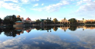 Walt Disney World Coronado Springs Resort - view of the resotr