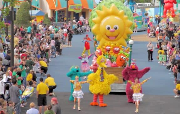 sesame place parade