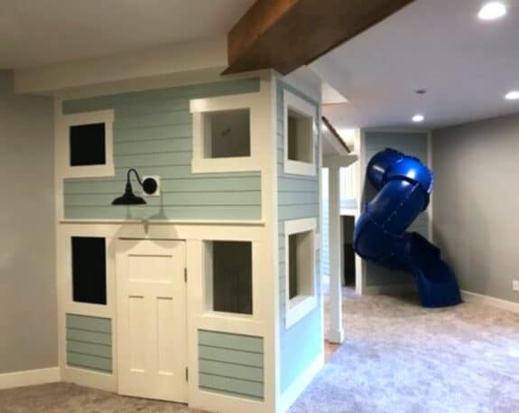 two floor indoor playhouse
