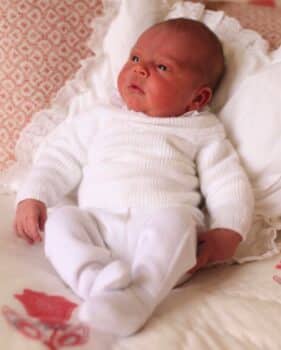 First official photo of Prince Louis