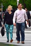Pregnant Claire Danes and Hugh Dancy out and about in NYC