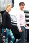 Pregnant Claire Danes and Hugh Dancy out in NYC