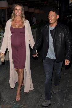 Pregnant Stacy Keibler and Jared Pobre Enjoy A Dinner Date in LA