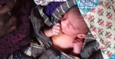 Police Officer Breast Feeds Abandoned Baby