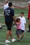 Tom Brady at Best Buddies Charity Event with kids Vivian and Benjamin