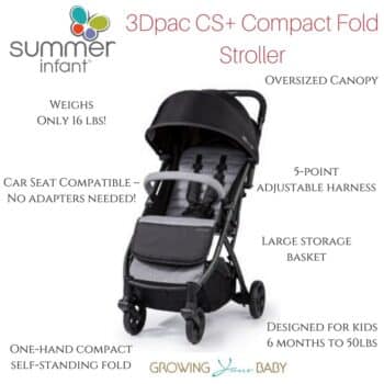 3Dpac CS+ Compact Fold Stroller review