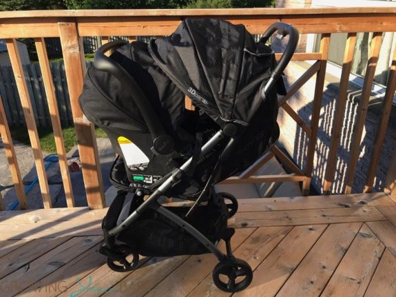 Summer Infant 3Dpac CS+ Compact Fold Stroller as a travel system