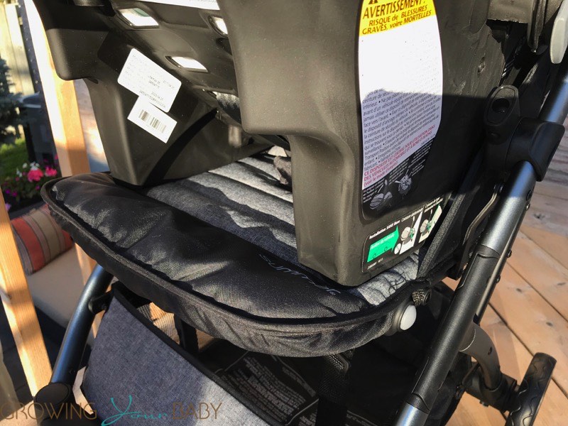 Summer Infant 3Dpac CS+ Compact Fold Stroller - car seat connected ...