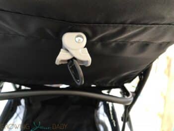 Summer Infant 3Dpac CS+ Compact Fold Stroller - seal recline mechanism