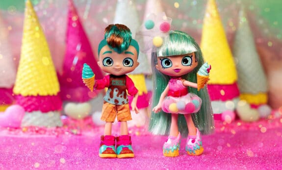 comic con exclusive Peppa-Mint and her cousin Chip Choc