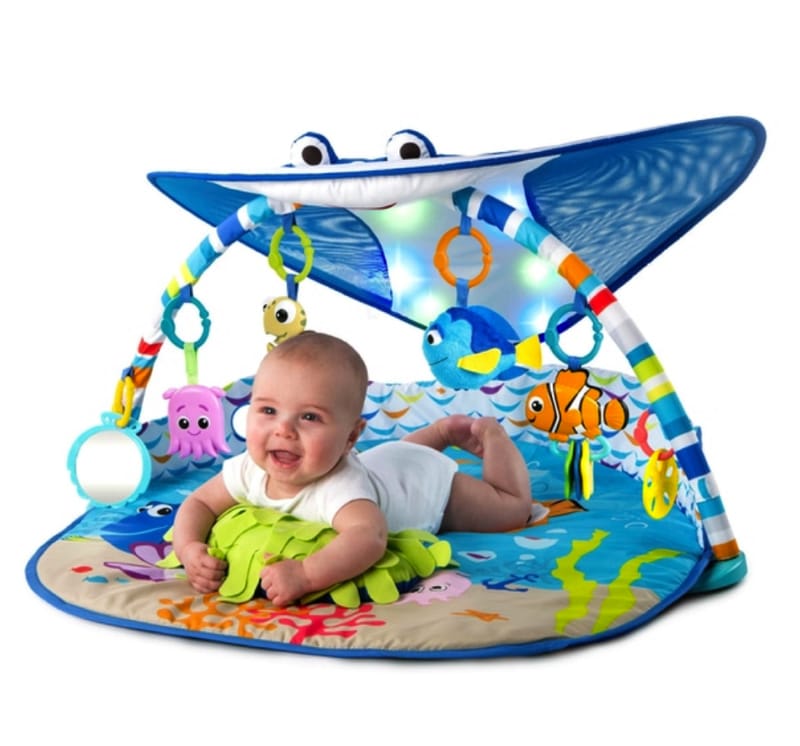 baby gym with lights