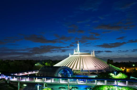 Space Mountain Transforms for Mickeys Not-So-Scary Halloween Party at Magic Kingdom Park