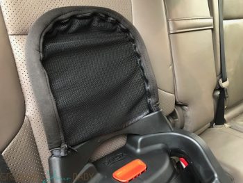 Britax Endeavours Infant Car Seat Review - anti rebound bar in the car