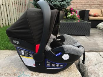 Britax Endeavours Infant Car Seat Review - seat out of the car