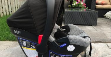 Britax Endeavours Infant Car Seat Review - seat out of the car