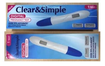 Clear & Simple Digital Pregnancy Test Recall UK