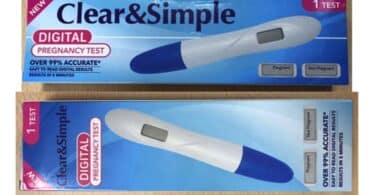 Clear & Simple Digital Pregnancy Test Recall UK