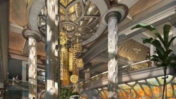 Disney's Coronado Springs Resort lobby rendering