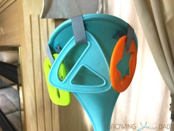 Evenflo Gleeful Sea 2 In 1 Activity Center + Art Table - removable teethers