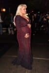 Pregnant Jessica Simpson on the red carpet at 25th Annual FFANY Shoes On Sale Gala
