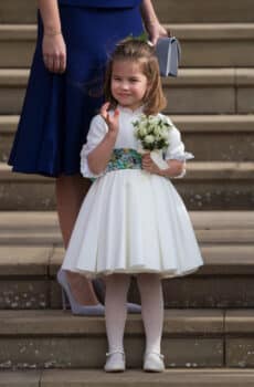 Princess Eugenies royal wedding to Jack Brooksbank - Princess charlotte