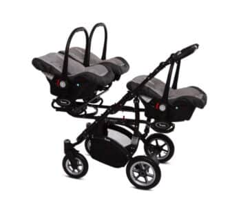 BabyActive Coolest Triple Stroller - 3 carseats