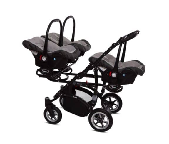 trippy triplet stroller