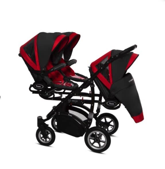 trippy triplet stroller