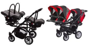 BabyActive triple stroller f