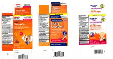 Infant's Liquid Ibuprofen Recalled at Walmart, CVS, And Family Dollar