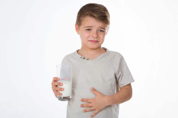 child milk allergy