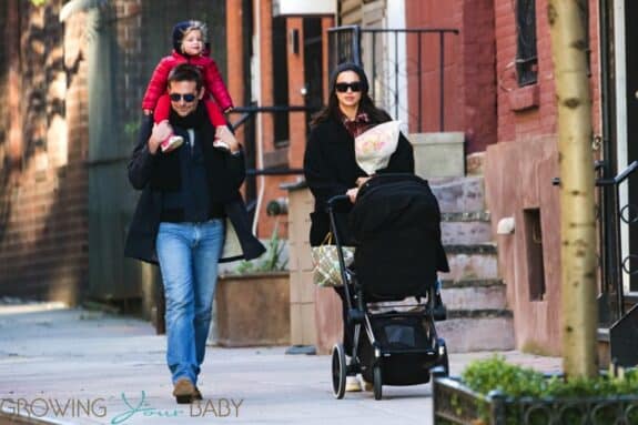  Bradley Cooper and Irina Shayk spend some time quality time together with their daughter Lea.