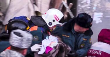 Russian baby rescued after nearly 36 hours in frozen rubble