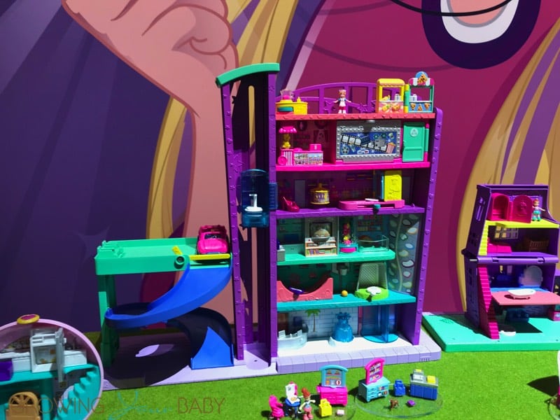 polly pocket mall game