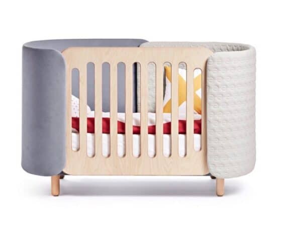 dot and cross hug crib