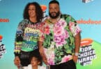 Nickelodeon Kids Choice Awards 2019 - DJ Khalad with wife Nicole Tuck and son Asahd
