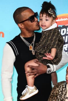 Nickelodeon Kids Choice Awards 2019 - T.I., Clifford Joseph Harris Jr., Heiress Diana Harris