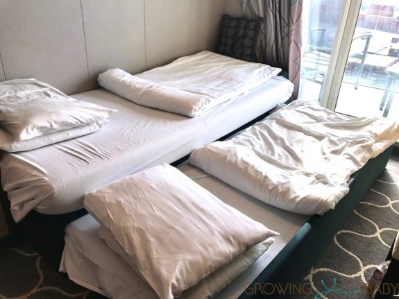 Royal Caribbean Harmony Of The Seas Balcony Stateroom - trundle bed
