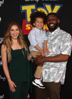 Allison Holker, Stephen 'tWitch' Boss, Maddox Boss at Toy Story 4 premiere