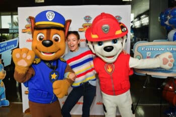 Olivia Wilde at paw patrol event