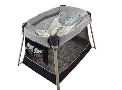 Ultra-Lite Play Yard with Inclined sleeper