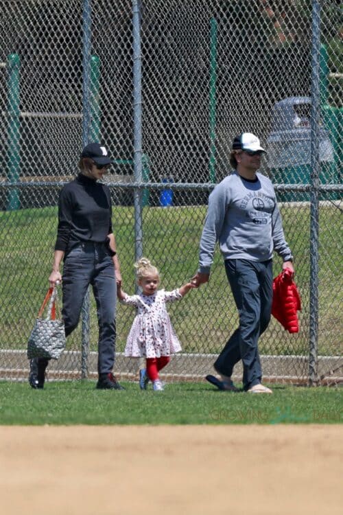 Bradley Cooper and Irina Shayk take their daughter to a park in Pacific Palisades