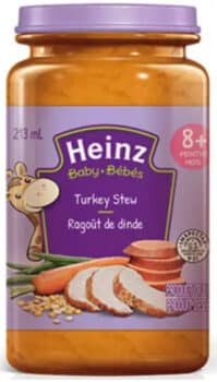 RECALL: Heinz Brand Turkey Stew Baby Food Due To Presence Of Insects