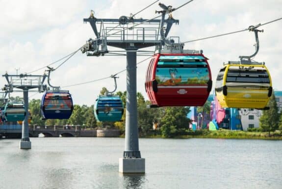 Disney debuts skyliner travel system