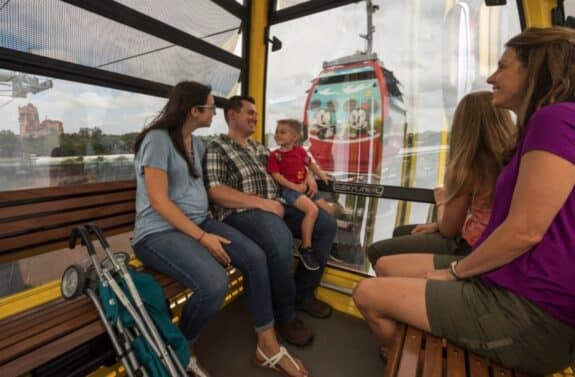 Disney debuts skyliner travel system