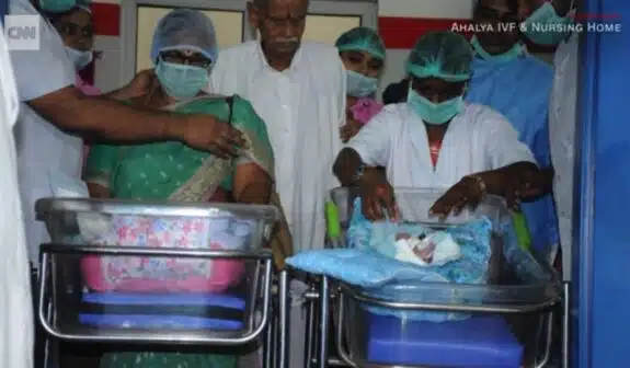 73-year-old Woman Gives Birth To Twins
