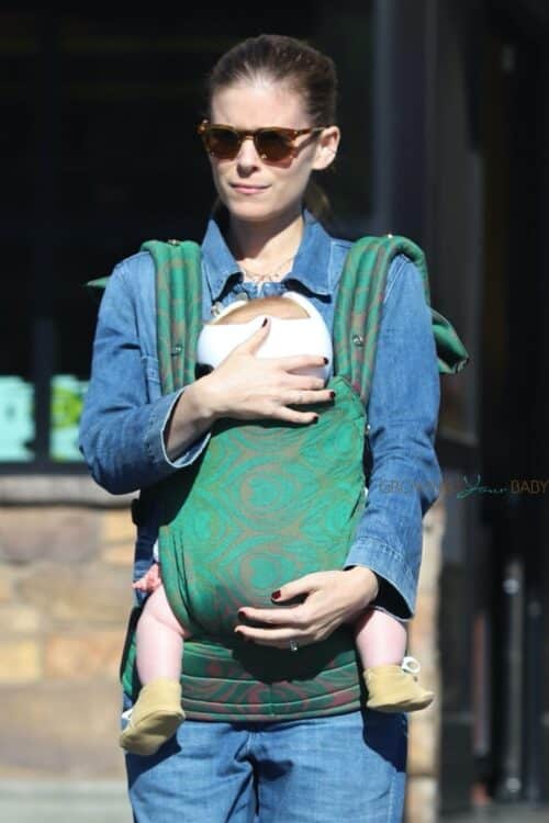 Kate Mara with her daughter out in LA