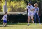 Justin Timberlake and Jessica Biel take their son Silas to the park in LA