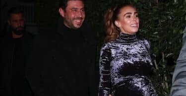 Petra Ecclestone shows off her baby bump while out to dinner at Giorgio Baldi with fiance Sam Palmer F